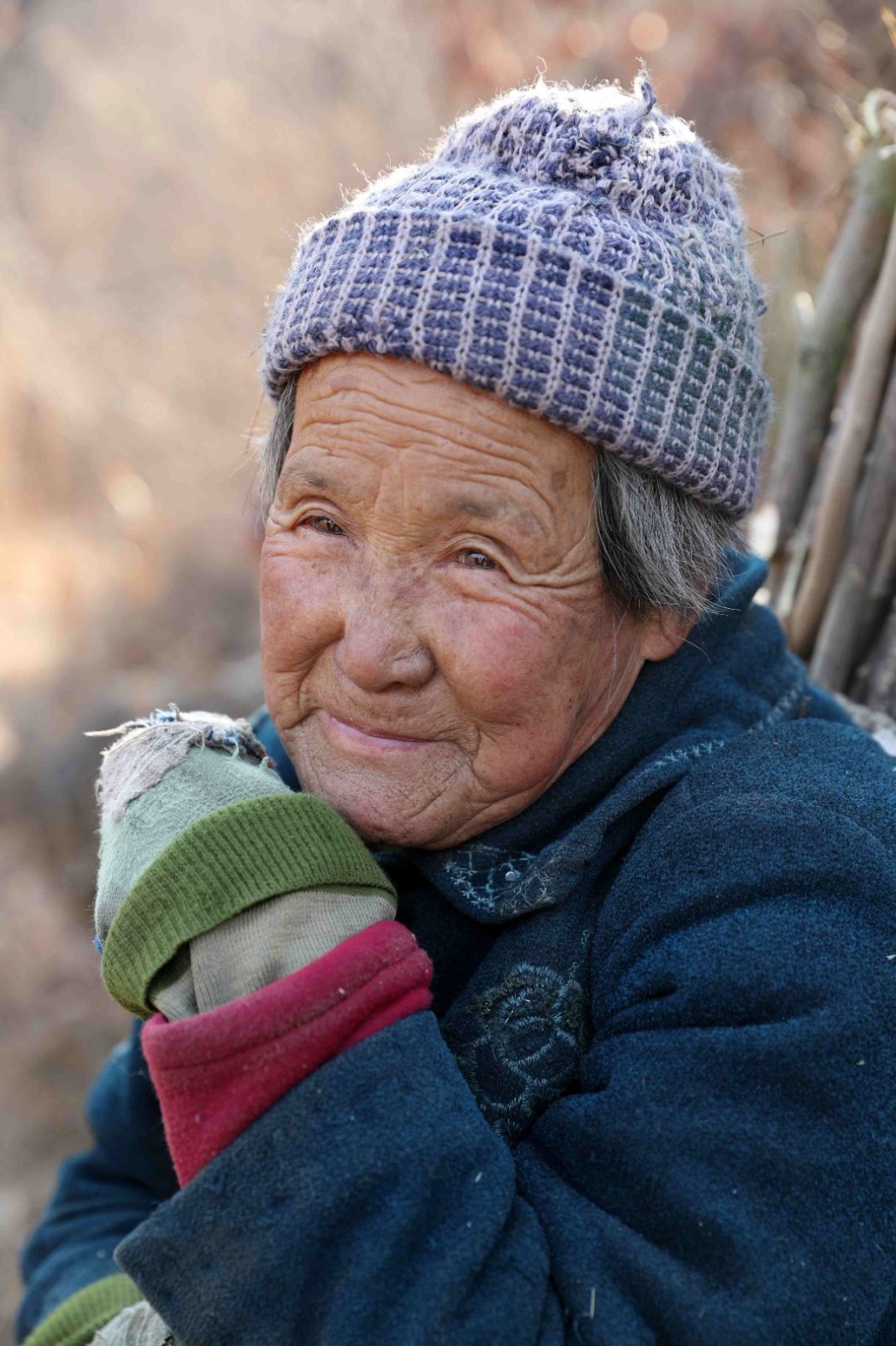 寒假带孩子到村里寻找年的味道