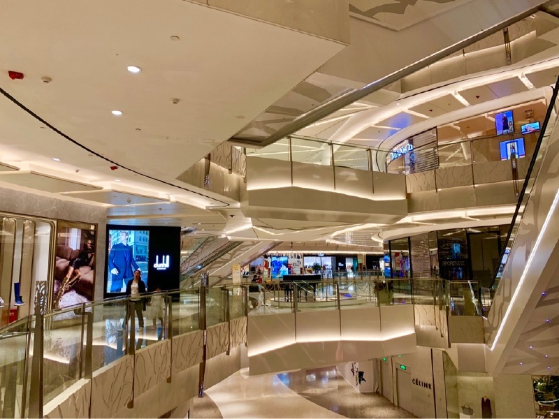 我的12年上海国金中心商场