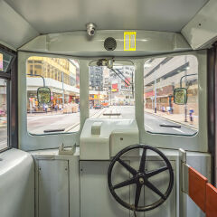 香港叮叮车内景高清图 景点模块