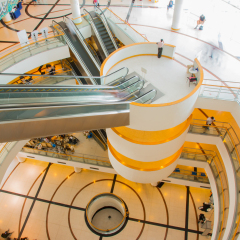 BANGKOK, THAILAND - JAN 16, 2017: inside of Bangkok Art and Culture Centre (BACC)