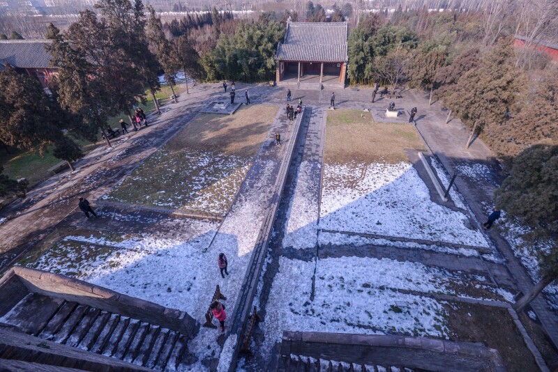 观星台                      观星台全景.