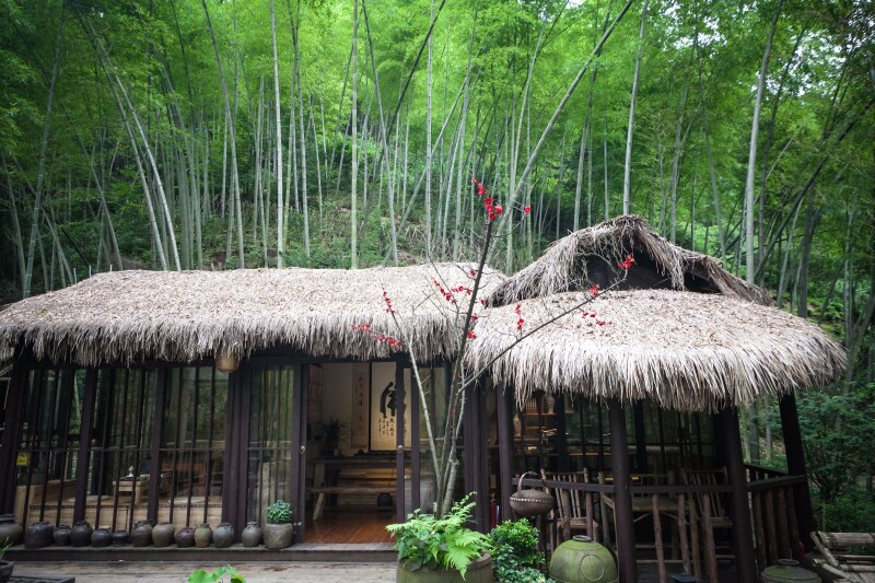竹林房子,竹林小院_大山谷图库