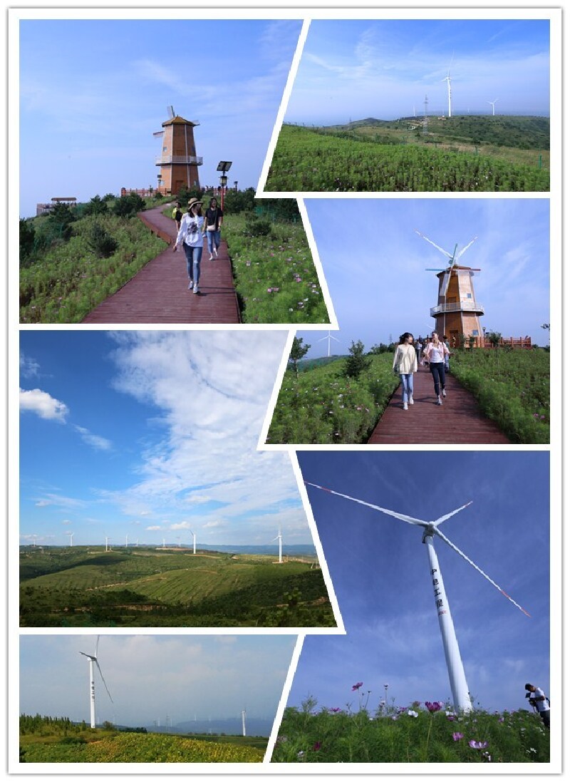 如果不去,大约10点钟左右到达黄龙的第一个景点界头庙风车小镇