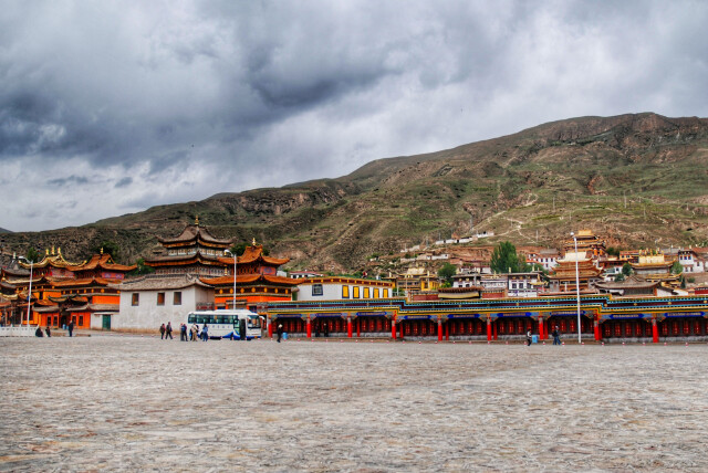 【首发】金色谷地,青海同仁_同仁县游记_途牛