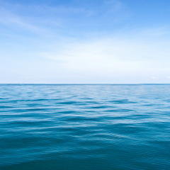 Blue sea waves soft surface abstract background pattern