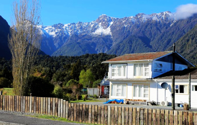 新西兰冰川小镇图片