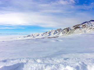 新疆南山蓝天滑雪场