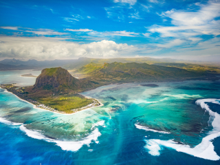 毛里求斯海豚湾