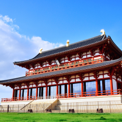Suzaku Gate Of Nara Heijokyo/ japan
