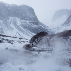 Changbai Mountain Snow Mountain Geothermal Hot Spring