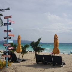 sun sand sea in boracay