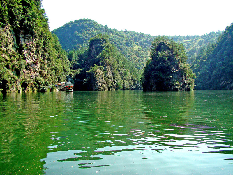 世界自然遺產武陵源的明鏡--寶峰湖