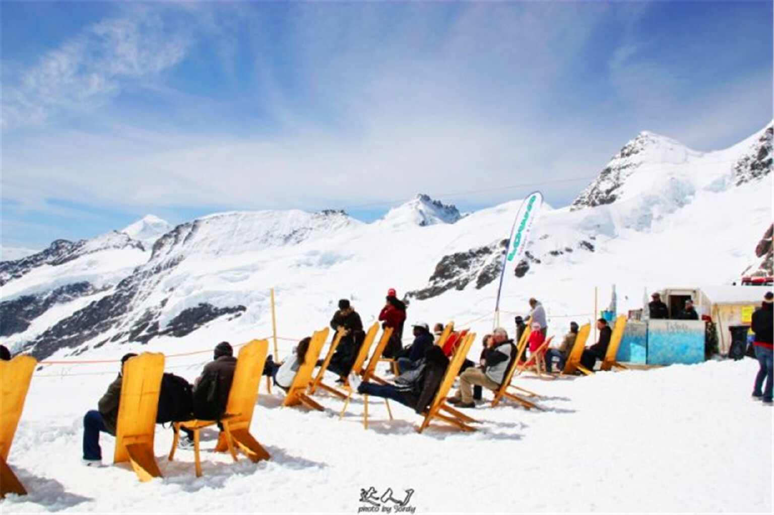小天独家 在英尺上空看瑞士雪山 瑞士游记 途牛