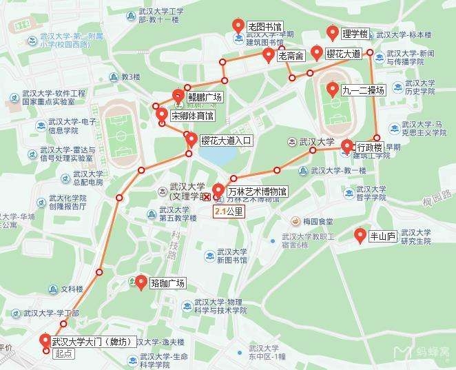 武汉大学城地图图片
