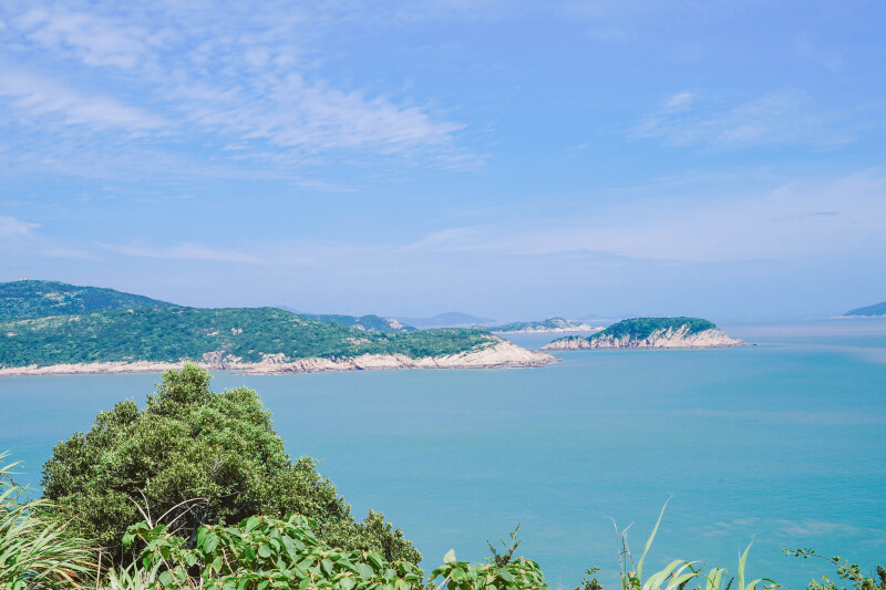 来舟山这个游人超少的长峙岛,住一晚海景亲子房,环海骑行吹海风