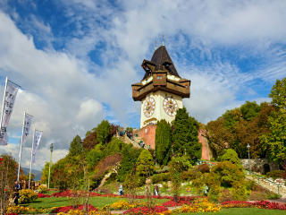 格拉茨城堡山公园