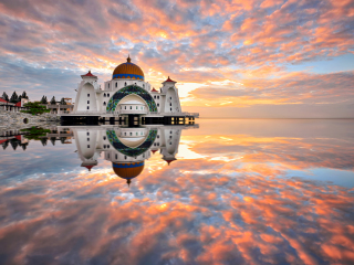 马六甲海峡清真寺