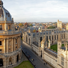 Radcliffe Camera and All Souls College, Oxford University, Oxford, UK