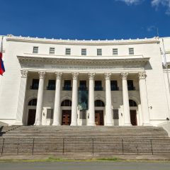 Manila, Philippines - January 6, 2017: National Museum of Anthropology