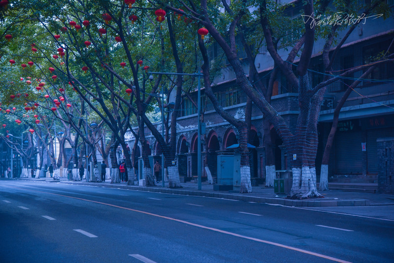 重庆中山四路夜景图片