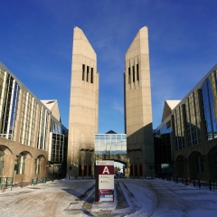 Edmonton, Canada-December 27, 2016: Grant MacEwan University 
