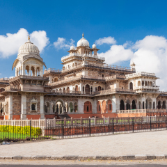 Albert Hall (Central Museum), Jaipur. It is located in Ram Niwas Garden in Jaipur