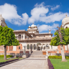 Albert Hall (Central Museum), Jaipur. It is located in Ram Niwas Garden in Jaipur