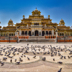 Albert Hall Museum in Jaipur, India