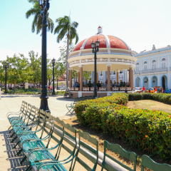 Cienfuegos, Cuba - Gazebo on Plaza Jose Marti