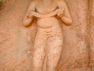 波洛罗摩婆诃一世石像