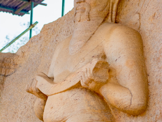 波洛罗摩婆诃一世石像