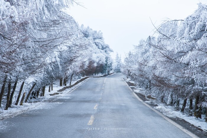 重庆武隆,6年后的再遇见,在下雪的冬天