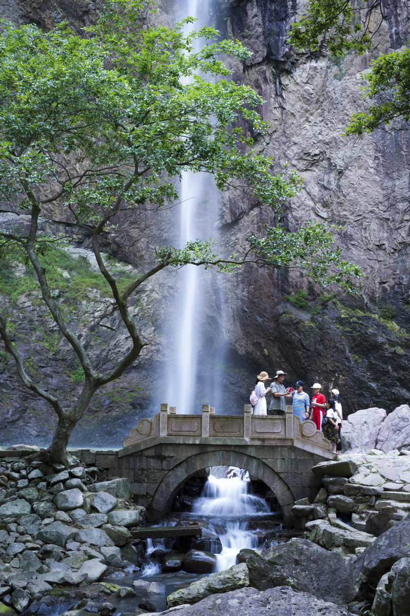 青田山口千丝岩风景区图片