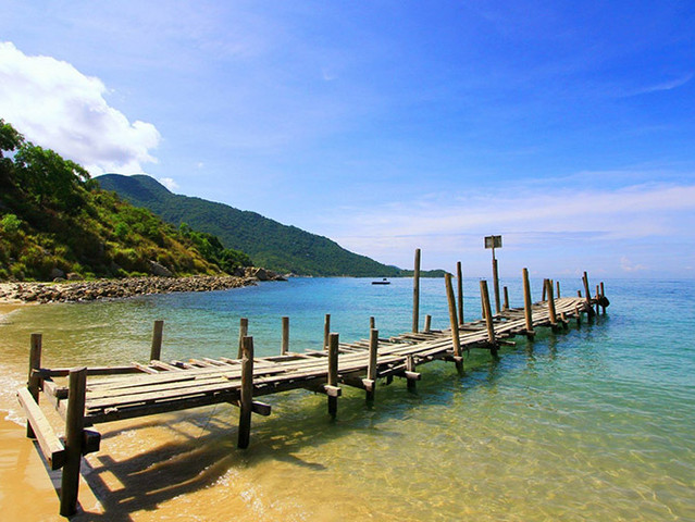 越南峴港會安旅遊佔婆島出海浮潛一日遊 含午餐中文導遊