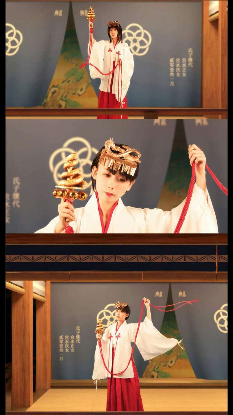 京都换装巫女服寻找属于我的二次元