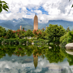 Chongsheng Temple three towers