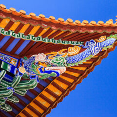 Decorated Eaves, Chongsheng Temple