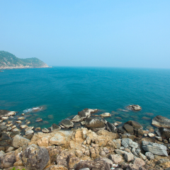 中国三亚西岛的海景