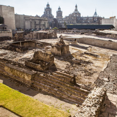 Templo Mayor, Temple, ruin, Mexico city
