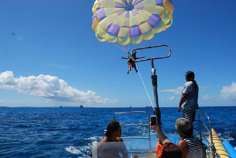 塞班岛万岁崖+鸟岛+蓝洞+军舰岛4晚5日游 机