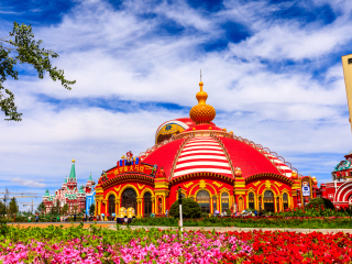 满洲里套娃景区