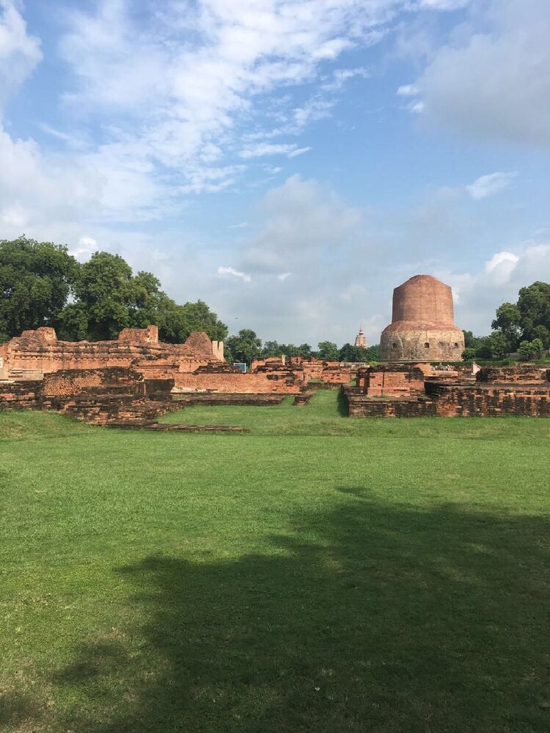 鹿野苑是佛教在古印度的四大圣地之一.