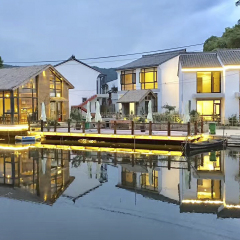 花筑·柿子红了东钱湖官驿湖居