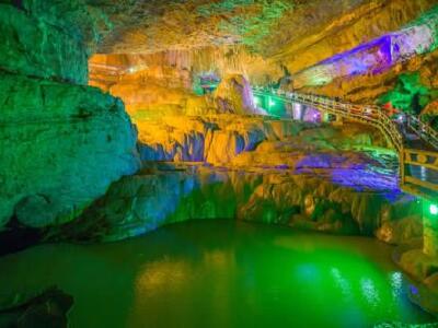 昆明九乡一日游 二环内接+含游船索道+特色午