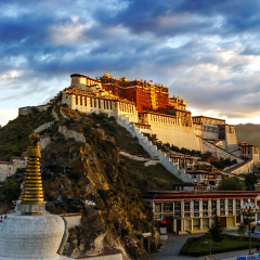 The potala palace,in Tibet of China