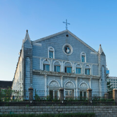 吉林省吉林市天主教堂建筑景观