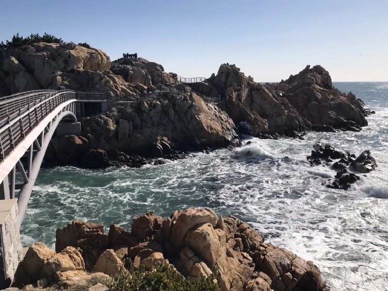 【蔚山旅游】唯美的蔚山大王岩公园_韩国游记_途牛