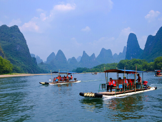          景点 · 兴坪漓江-竹筏