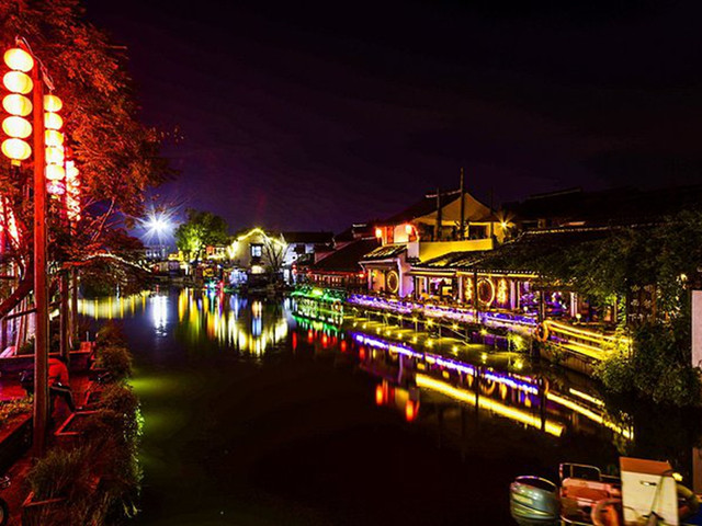  西塘古鎮-烏鎮2日遊>指定宿西塘景區門口麗楓酒店 暢享夜景 佔床含早