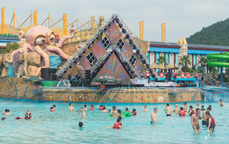 横店嬉水狂欢节#梦幻横店,看千万文化交融